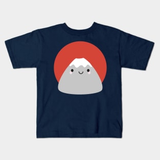 Kawaii Mt Fuji San Kids T-Shirt